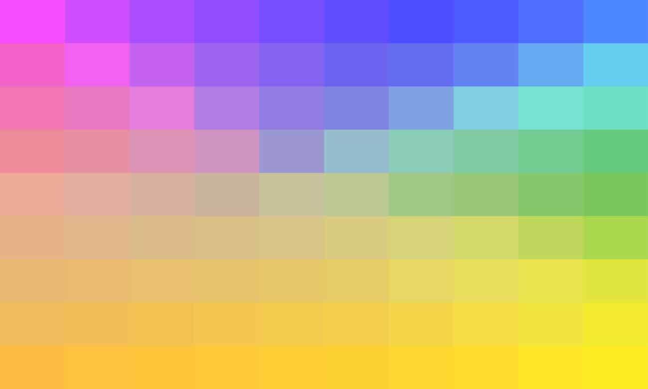 Paleta de colores